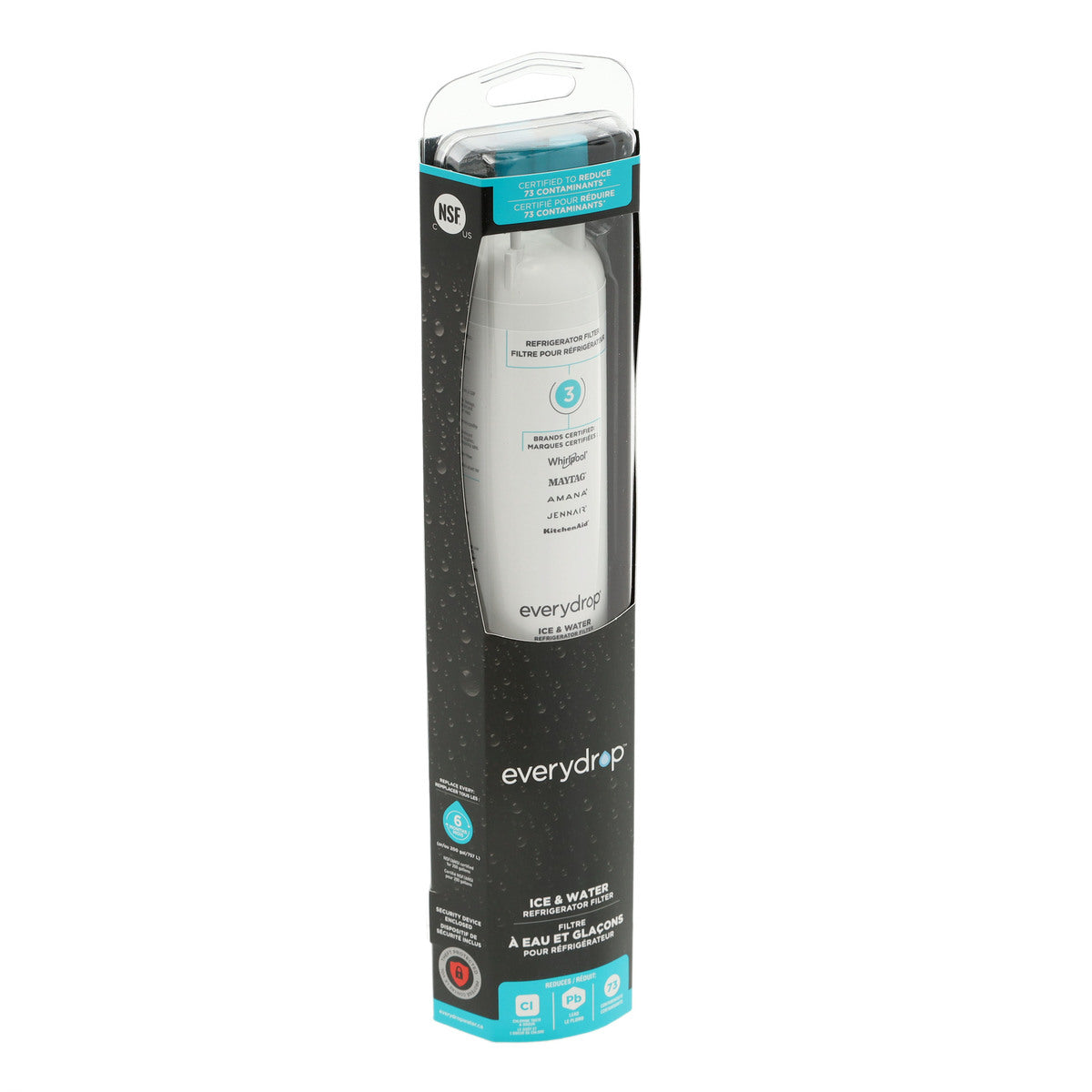 Whirlpool EDR3RXD1B #3 EveryDrop Refrigerator Water Filter - Appliance Parts Canada