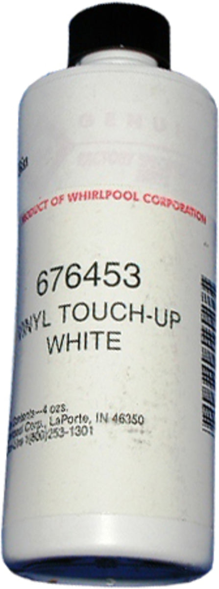 WP676453 Whirlpool Dishwasher Vinyl Touch-Up Paint, White - Appliance Parts Canada