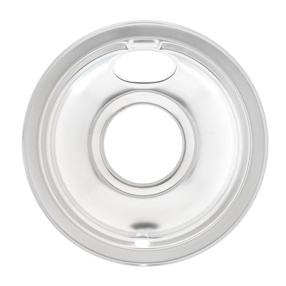 WPW10196406 Whirlpool Stove Drip Bowl - 6" Chrome - Appliance Parts Canada