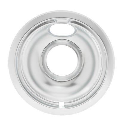 WPW10196406 Whirlpool Stove Drip Bowl - 6" Chrome - Appliance Parts Canada