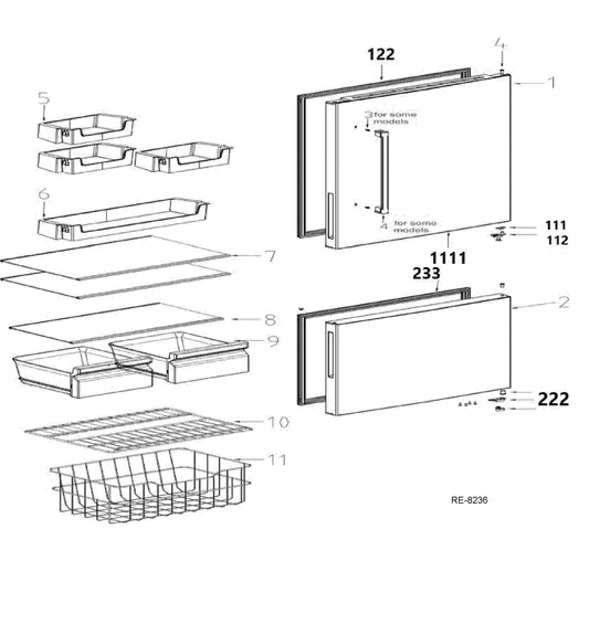 WG03A03160 R LARGE TRAY